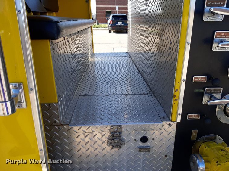 image for item DV9963 1981 Ford Pierce ladder fire truck