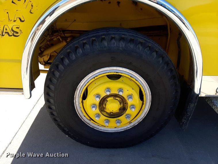 image for item DV9963 1981 Ford Pierce ladder fire truck