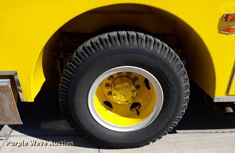 image for item DV9963 1981 Ford Pierce ladder fire truck