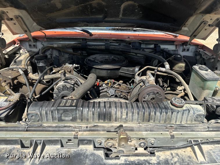 image for item EH5467 1991 Ford F450 Super Duty dump truck