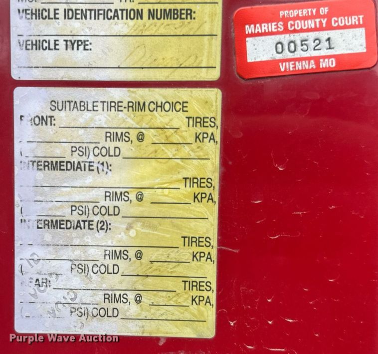 image for item EH6621 2000 Sterling  L8511 dump truck