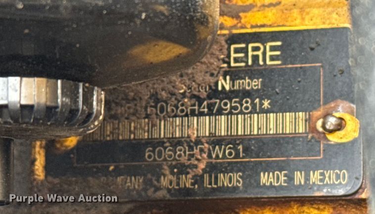 image for item EJ0399 2005 John Deere 672D motor grader