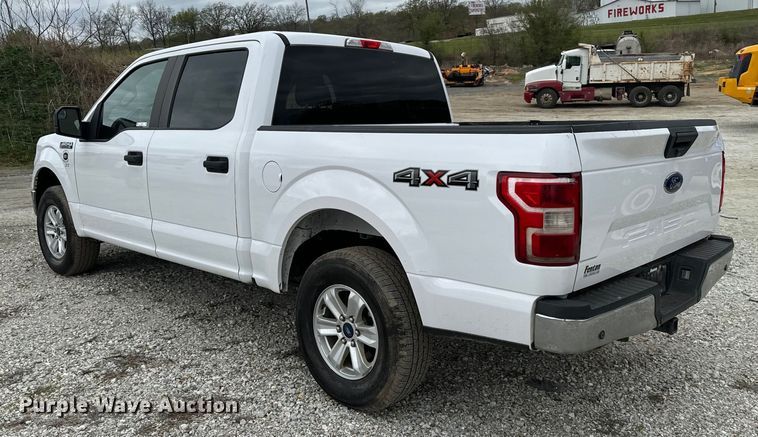 image for item EJ0402 2020 Ford  F150 SuperCrew pickup truck