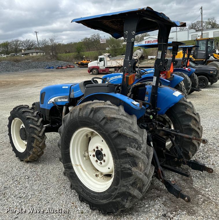 image for item EJ0403 2006 New Holland TN75A MFWD tractor