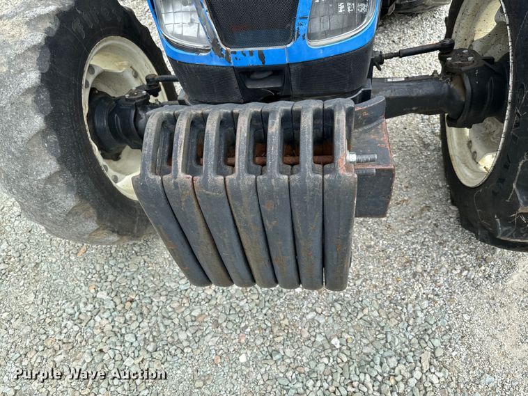 image for item EJ0403 2006 New Holland TN75A MFWD tractor