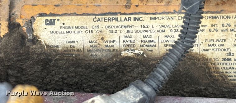 image for item EJ0406 2007 Kenworth  T600 dump truck