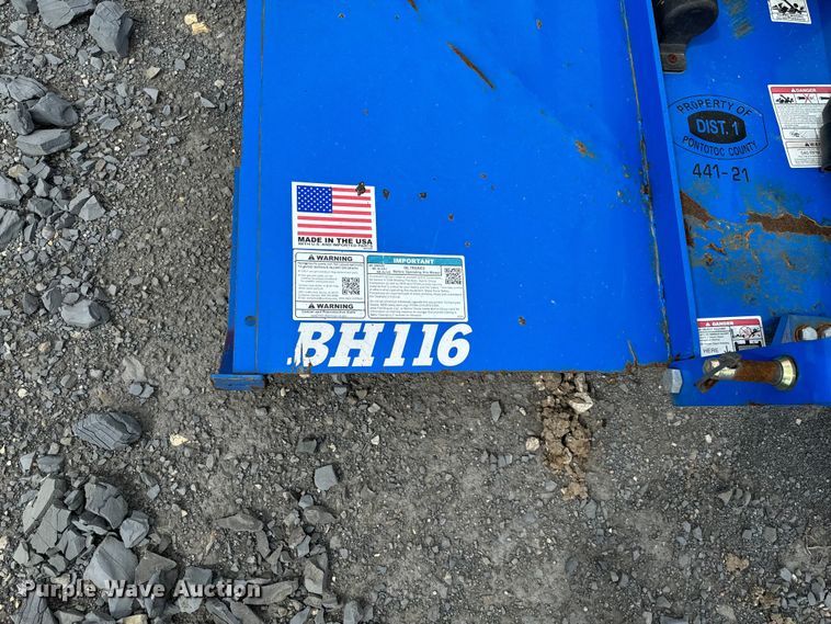 image for item EJ0408 Bush Hog  BH116-1 rotary mower