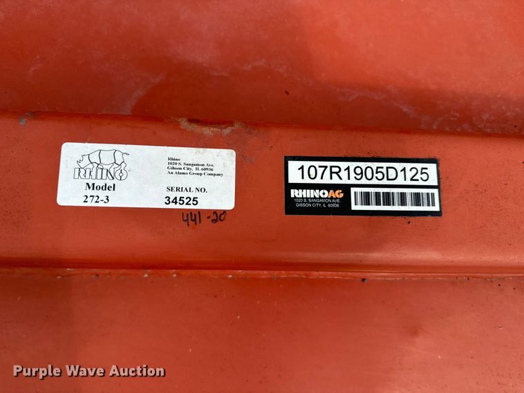 image for item EJ0409 Rhino  272-3 rotary mower