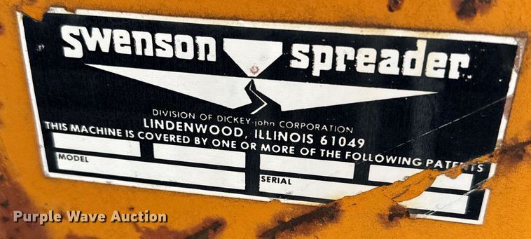 image for item EJ0418 Swenson Spreader  spreader
