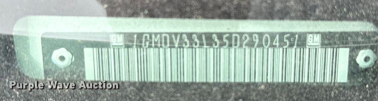 image for item EJ0564 2005 Pontiac Montana SV6 van