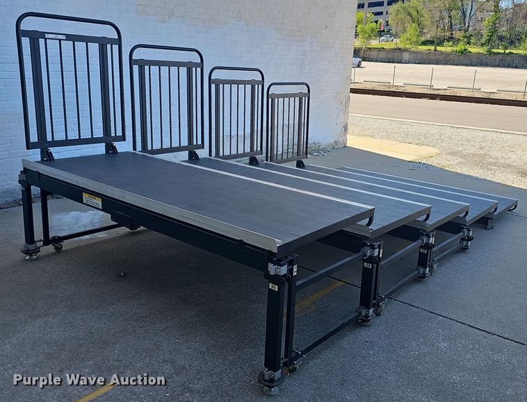 (8) Wenger risers in Springfield, MO | Item EJ6287 for sale | Purple Wave