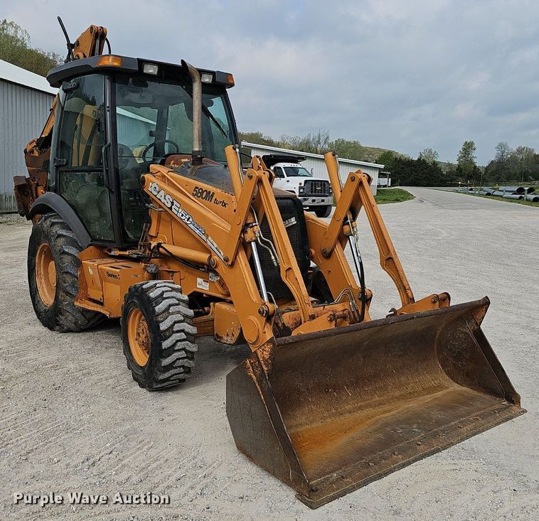image for item EJ6313 2007 Case 580M Series 2 backhoe