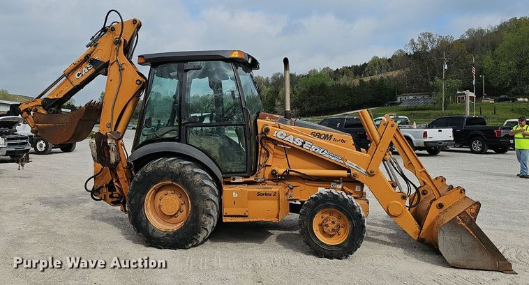 image for item EJ6313 2007 Case 580M Series 2 backhoe