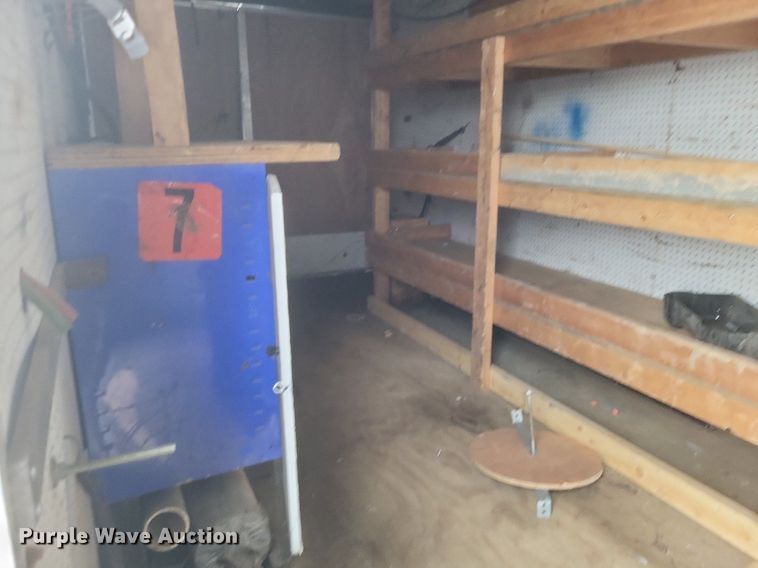 image for item EJ7902 2002 Doolittle  enclosed cargo trailer