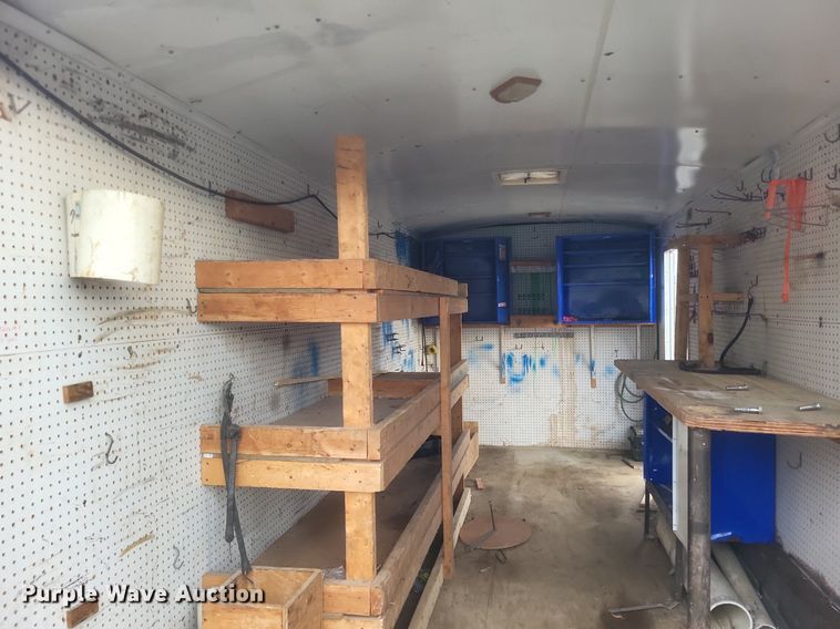 image for item EJ7902 2002 Doolittle  enclosed cargo trailer