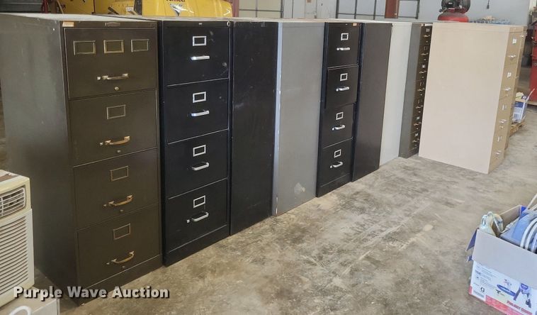 image for item EJ7931 Approximately 12 filing cabinets