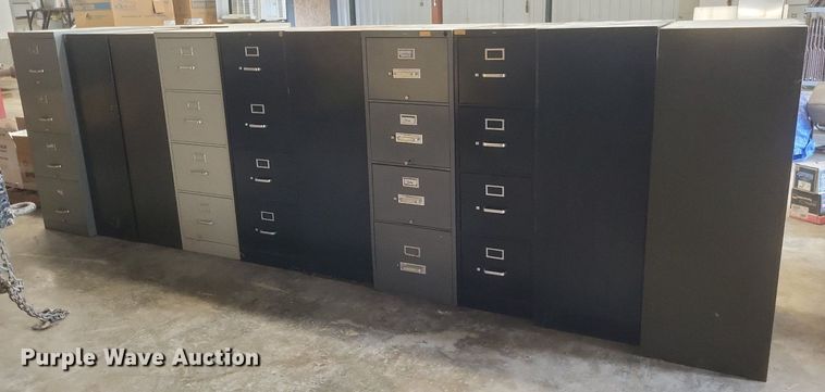 image for item EJ7931 Approximately 12 filing cabinets