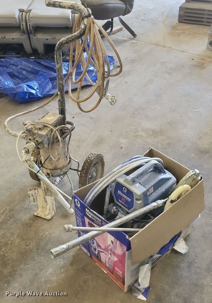 image for item EJ7936 (2) airless painters