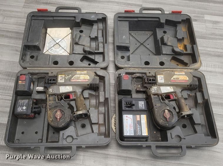 image for item EJ7938 (2) Max Re-Bar-Tier AB655 rebar tying tools