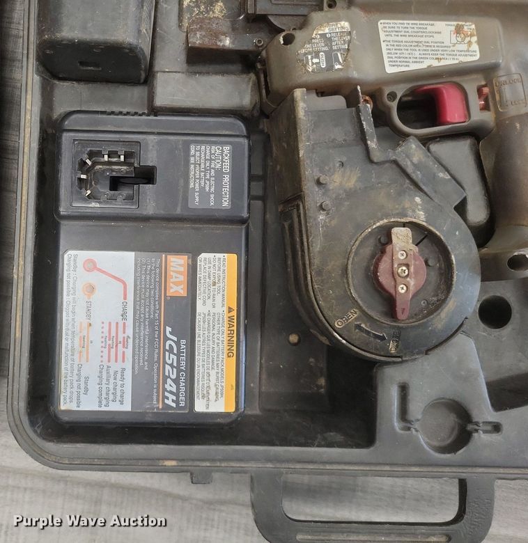 image for item EJ7938 (2) Max Re-Bar-Tier AB655 rebar tying tools