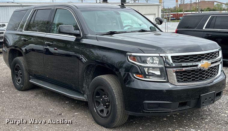 image for item EK4478 2018 Chevrolet Tahoe Police SUV