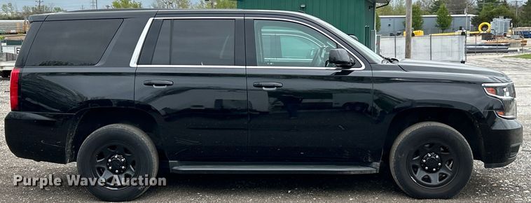 image for item EK4478 2018 Chevrolet Tahoe Police SUV