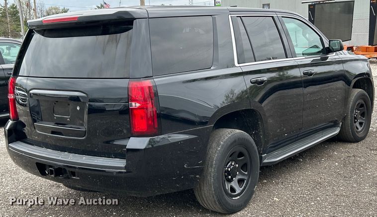 image for item EK4478 2018 Chevrolet Tahoe Police SUV