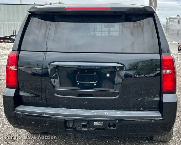 image for item EK4478 2018 Chevrolet Tahoe Police SUV