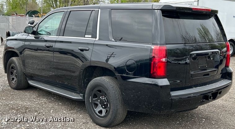 image for item EK4478 2018 Chevrolet Tahoe Police SUV