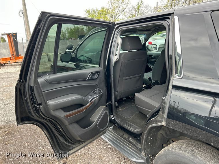 image for item EK4478 2018 Chevrolet Tahoe Police SUV