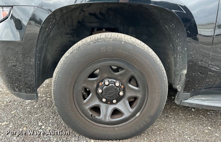 image for item EK4478 2018 Chevrolet Tahoe Police SUV
