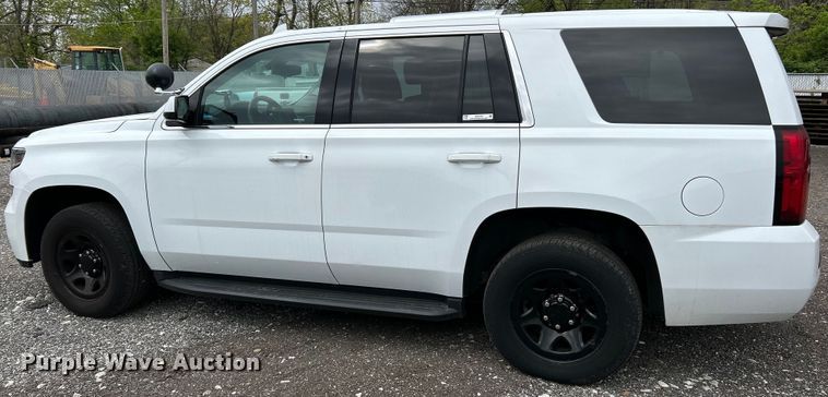 image for item EK4479 2017 Chevrolet Tahoe Police SUV