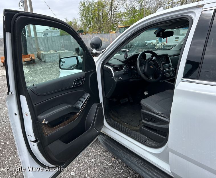 image for item EK4479 2017 Chevrolet Tahoe Police SUV