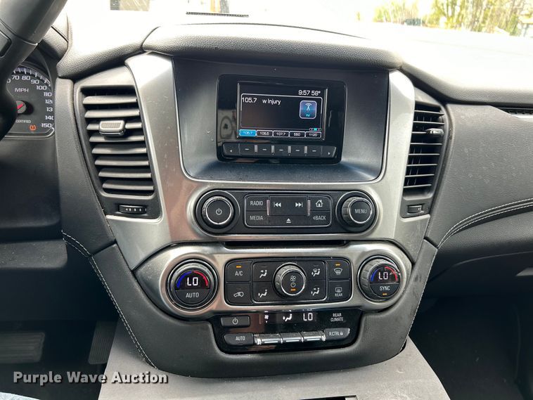 image for item EK4479 2017 Chevrolet Tahoe Police SUV