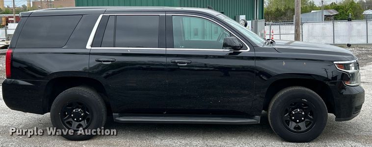 image for item EK4480 2018 Chevrolet Tahoe Police SUV