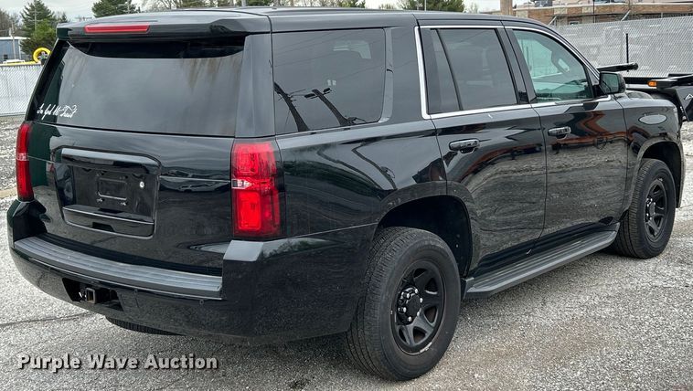 image for item EK4480 2018 Chevrolet Tahoe Police SUV