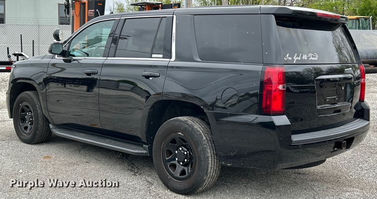 image for item EK4480 2018 Chevrolet Tahoe Police SUV