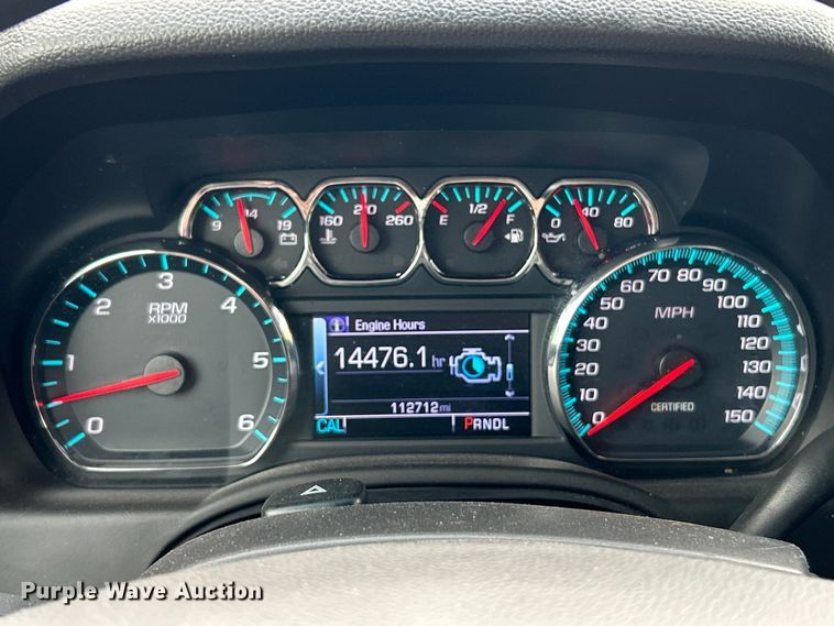 image for item EK4480 2018 Chevrolet Tahoe Police SUV