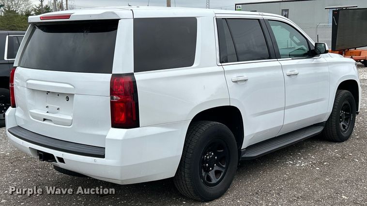 image for item EK4481 2017 Chevrolet Tahoe Police SUV