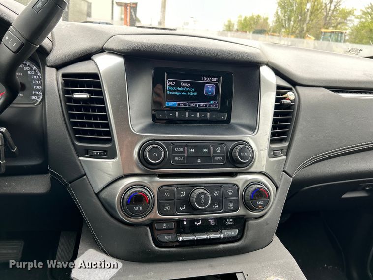 image for item EK4481 2017 Chevrolet Tahoe Police SUV