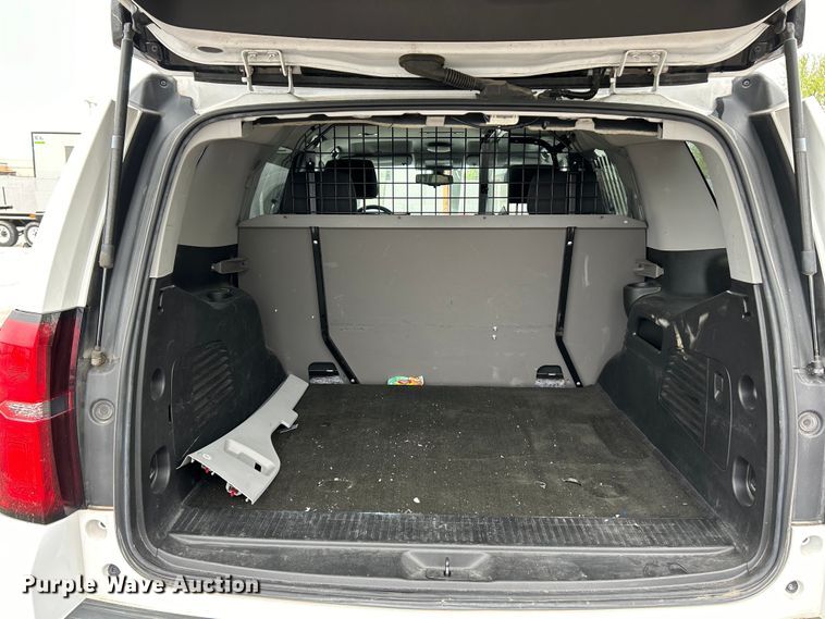 image for item EK4481 2017 Chevrolet Tahoe Police SUV