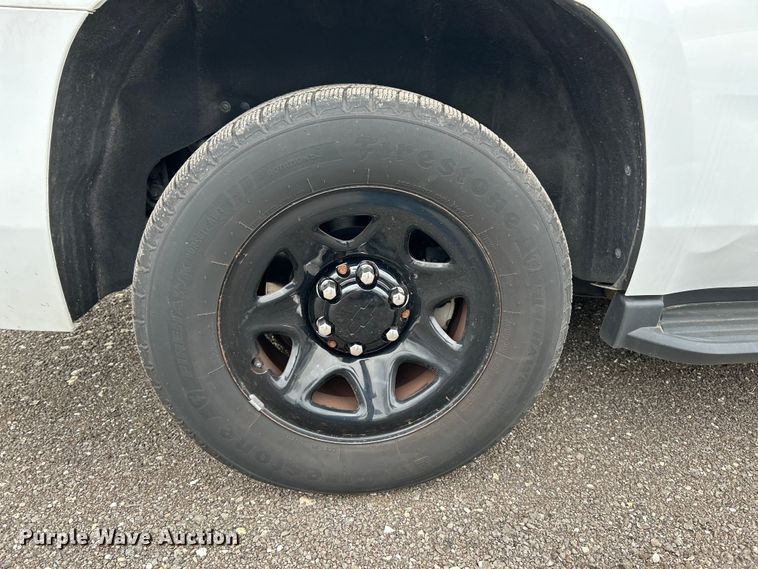 image for item EK4481 2017 Chevrolet Tahoe Police SUV