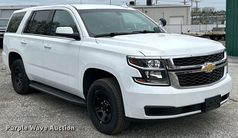image for item EK4482 2019 Chevrolet Tahoe Police SUV