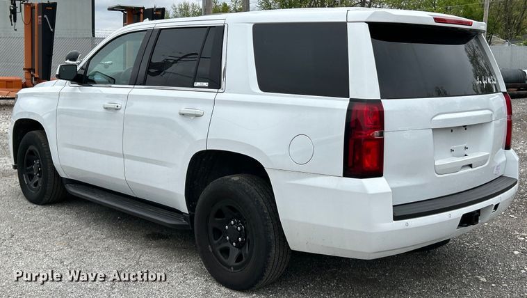 image for item EK4482 2019 Chevrolet Tahoe Police SUV