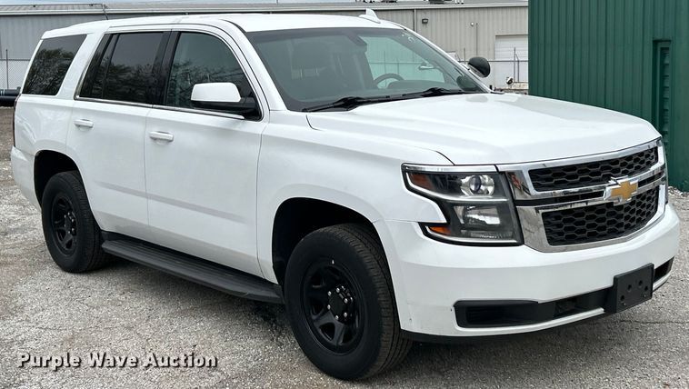 image for item EK4483 2017 Chevrolet Tahoe Police SUV