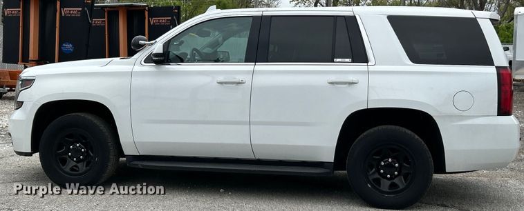 image for item EK4483 2017 Chevrolet Tahoe Police SUV