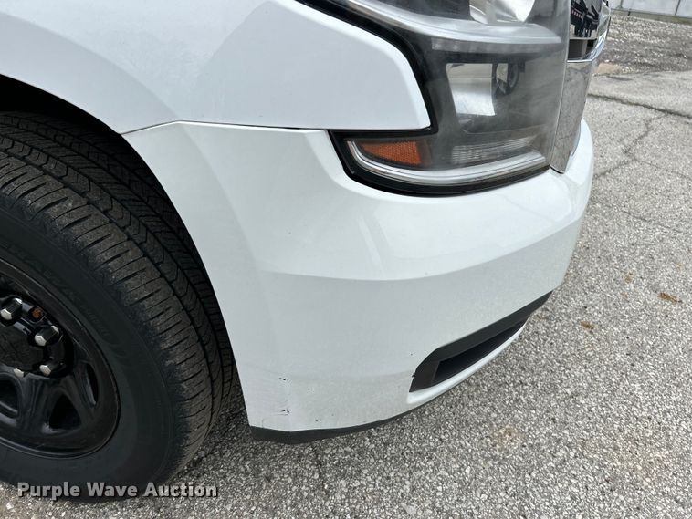 image for item EK4483 2017 Chevrolet Tahoe Police SUV