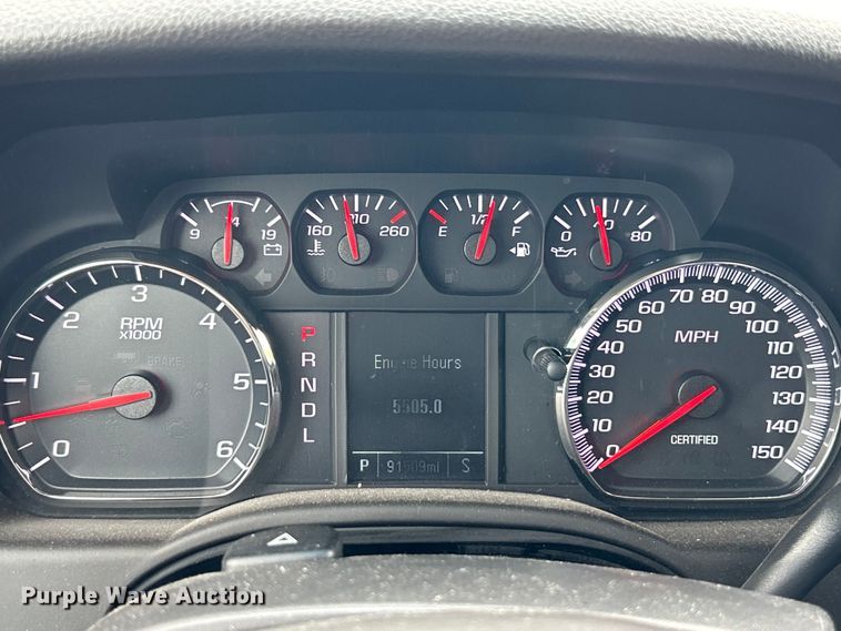 image for item EK4483 2017 Chevrolet Tahoe Police SUV