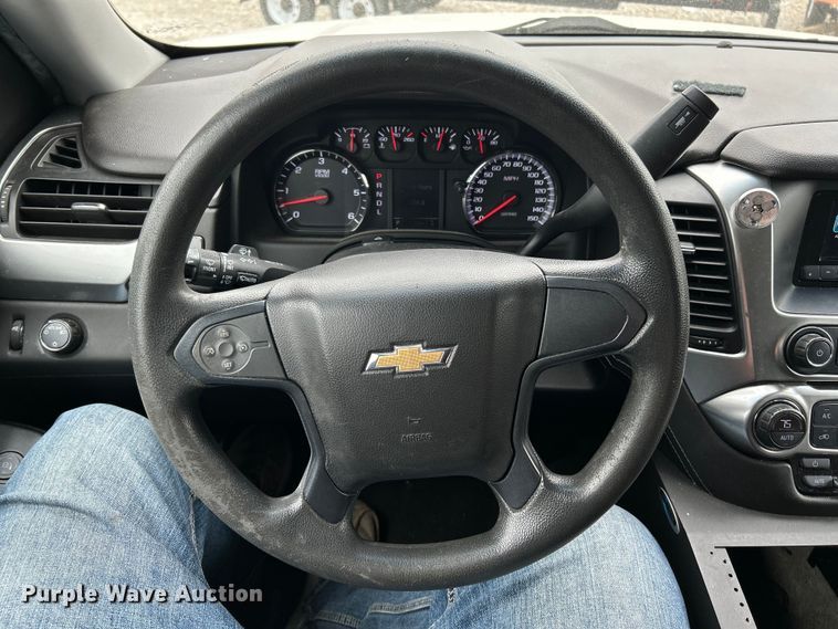 image for item EK4483 2017 Chevrolet Tahoe Police SUV