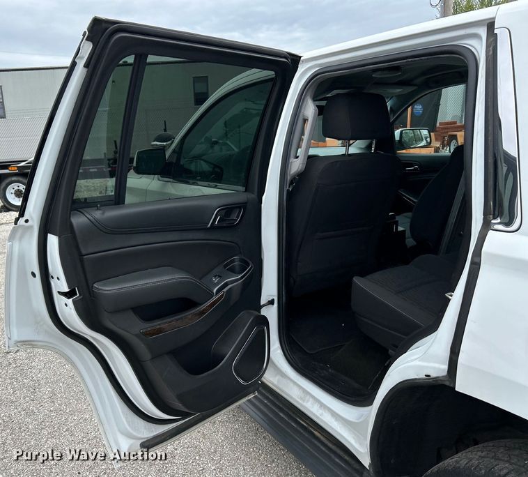 image for item EK4483 2017 Chevrolet Tahoe Police SUV